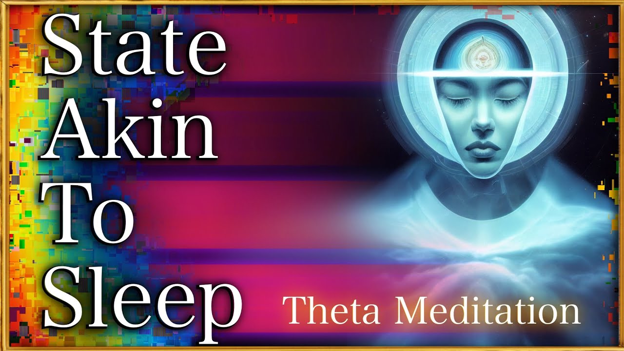 STATE AKIN TO SLEEP MEDITATION | THETA ISOCHRONIC TONES 6 - 4 Hz | SATS Frequency 🌌👁