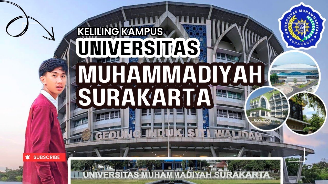 Keliling UNIVERSITAS MUHAMMADIYAH SURAKARTA | Banyak Gedung Megah ‼️