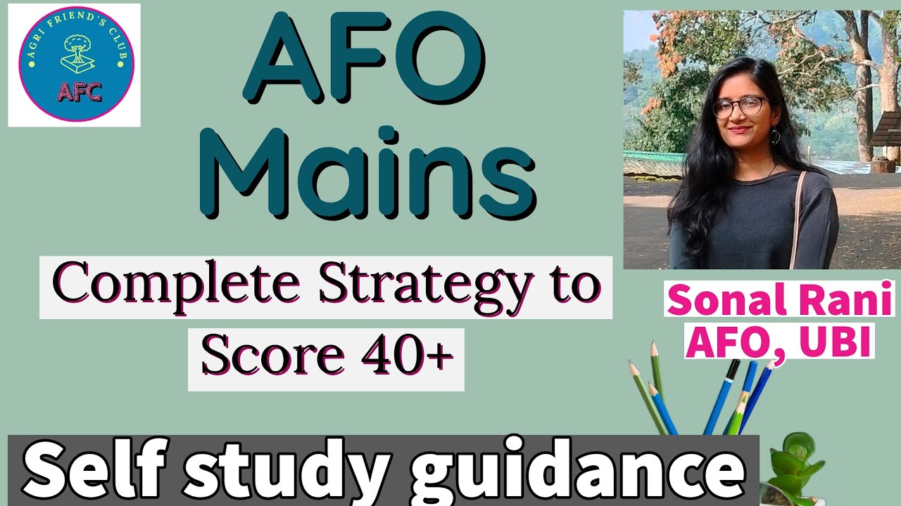 IBPS AFO 2023-24 | Preparation strategy for AFO Mains| Score 40+ in Mains with this.