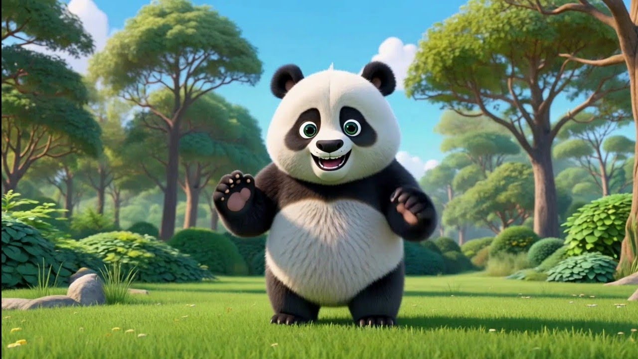 Animal Dance Party 🐾 | Kids Rhyme Song | Fun 3D Cartoon Animation| by @Poemsinbloom 