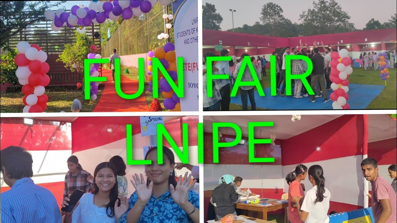 Fun fair | 16 foundation day| LNIPE NERC GUWAHATI 