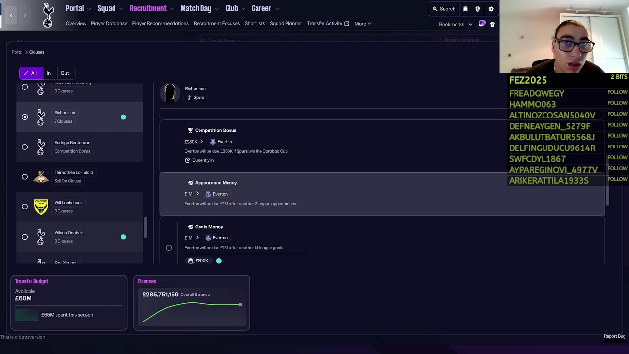 MY FIRST TIME STREAMING ON YOUTUBE FM BETA : SPURS SAVE