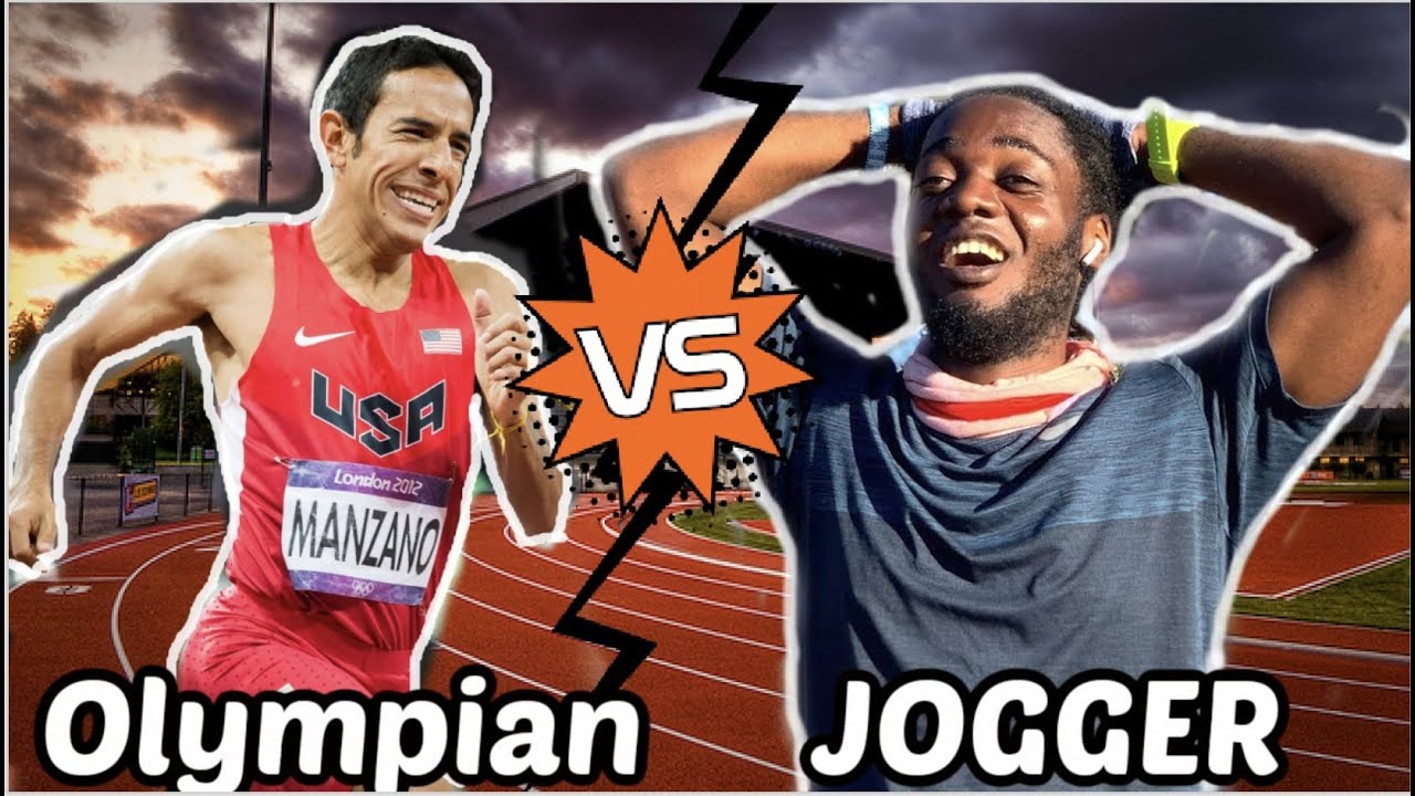 I CHALLENGED an OLYMPIC MEDALIST to RACE! (He GAVE me Amazing Running ADVICE!)