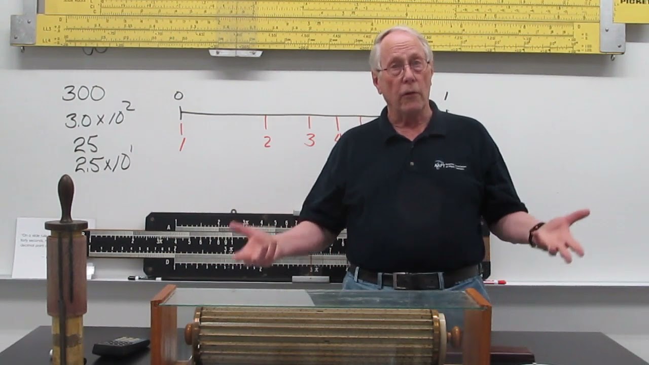 How to Use the Slide Rule - What the heck is that? by Dr. Courtney Willis