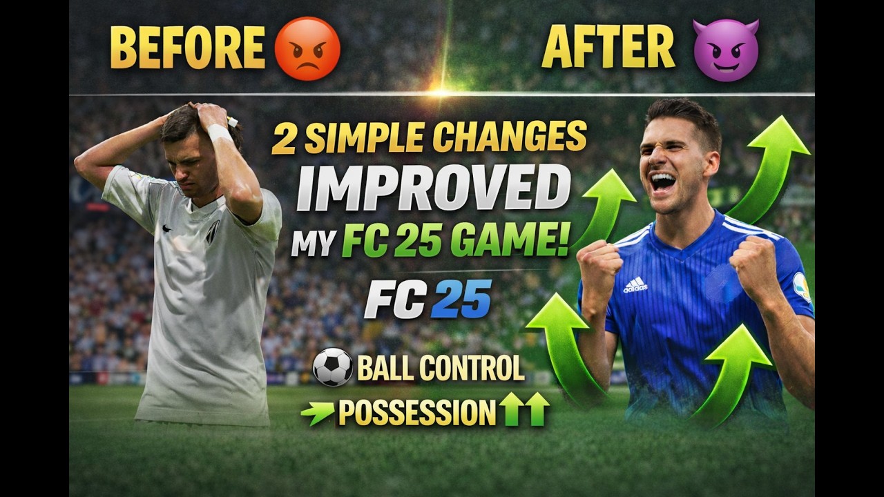 I Tried These Ball Control Tips for a week in FC 25 and It Changed My Game!