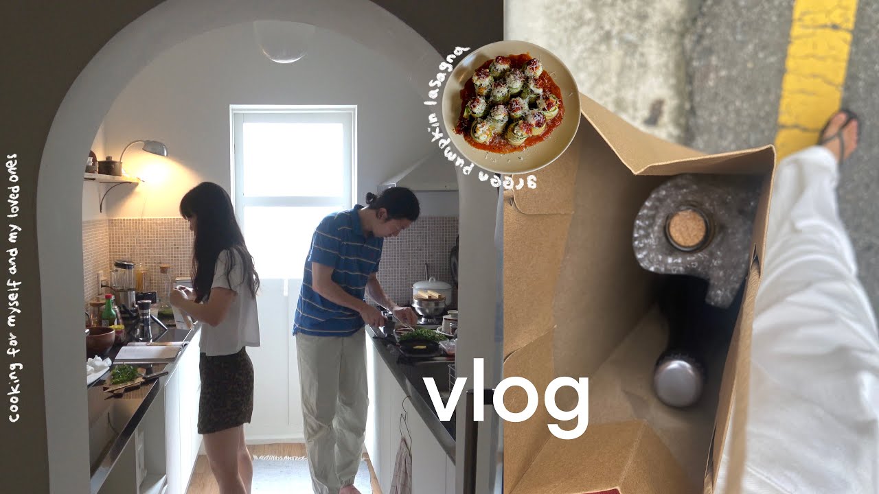 vlog | 새집에서 나를 위해 부지런히 요리하고 좋아하는 와인 사는 일상들. 드디어 번역가 데뷔. 그리고....구독자 2만 기념 이벤트!