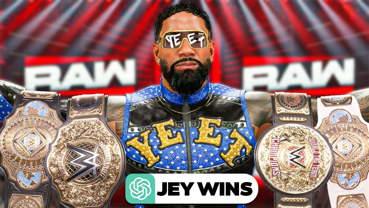 Я позволил ИИ сбросить ЦЕЛЫЙ ГОД RAW в WWE 2K (это была ошибка)