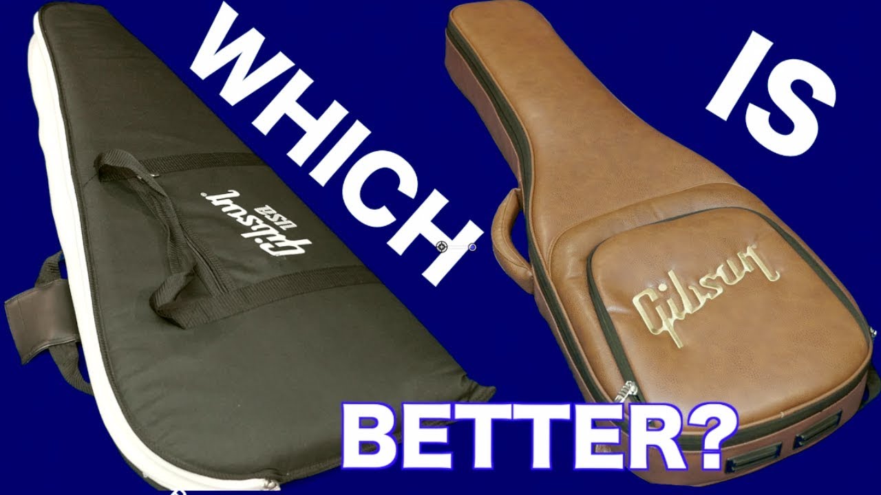 Хороший ли новый чехол Gibson «Soft Case»? Коричневый чехол 2019 года против старого образца | Ср...