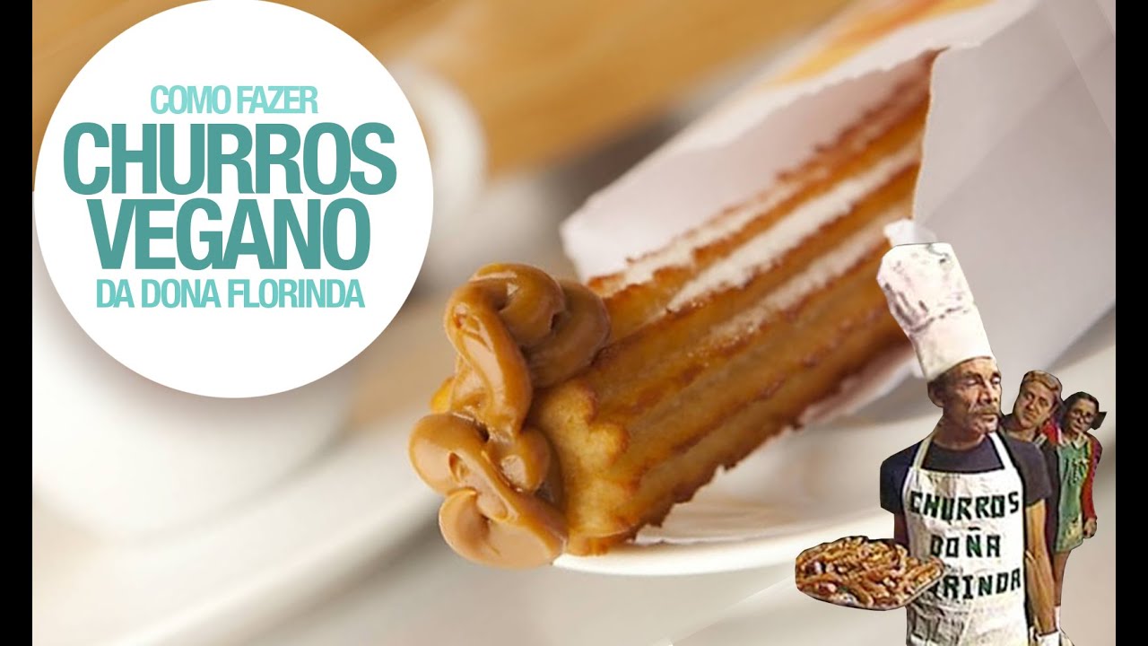 CHURROS VEGANO DA DONA FLORINDA (RECEITA FÁCIL)