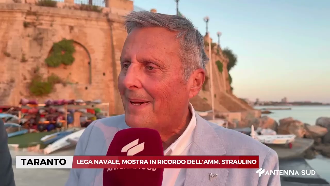 07 SETTEMBRE 2025   TARANTO   LEGA NAVALE, MOSTRA IN RICORDO DELL'AMM  STRAULINO