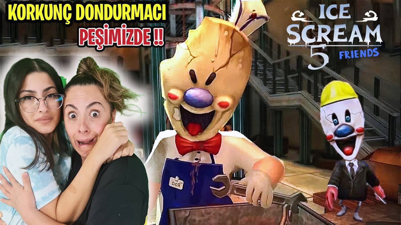 KORKUN&Ccedil; DONDURMACI ROD PEŞİMİZDE ICE SCREAM 5 FRIENDS YENİ B&Ouml;L&Uuml;M EYL&Uuml;L LAL