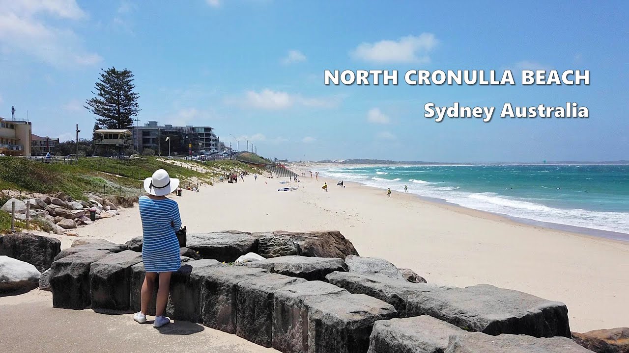 NORTH CRONULLA Beach SYDNEY Australia Walking Tour | Sydney Beach Walk
