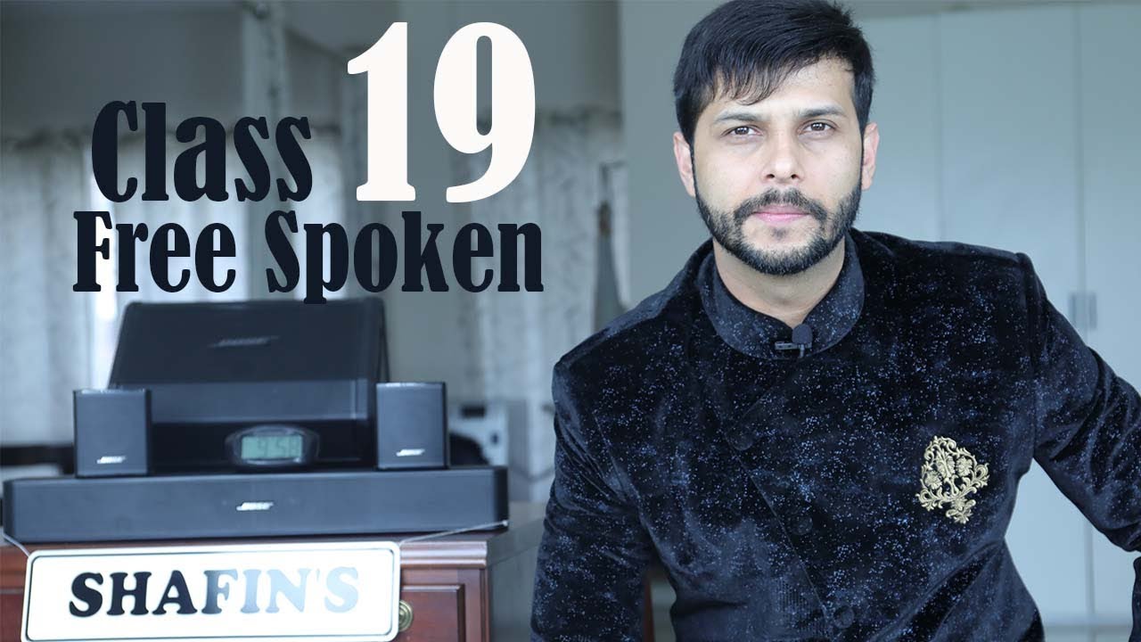 How to start spoken English course for beginners (class 19)