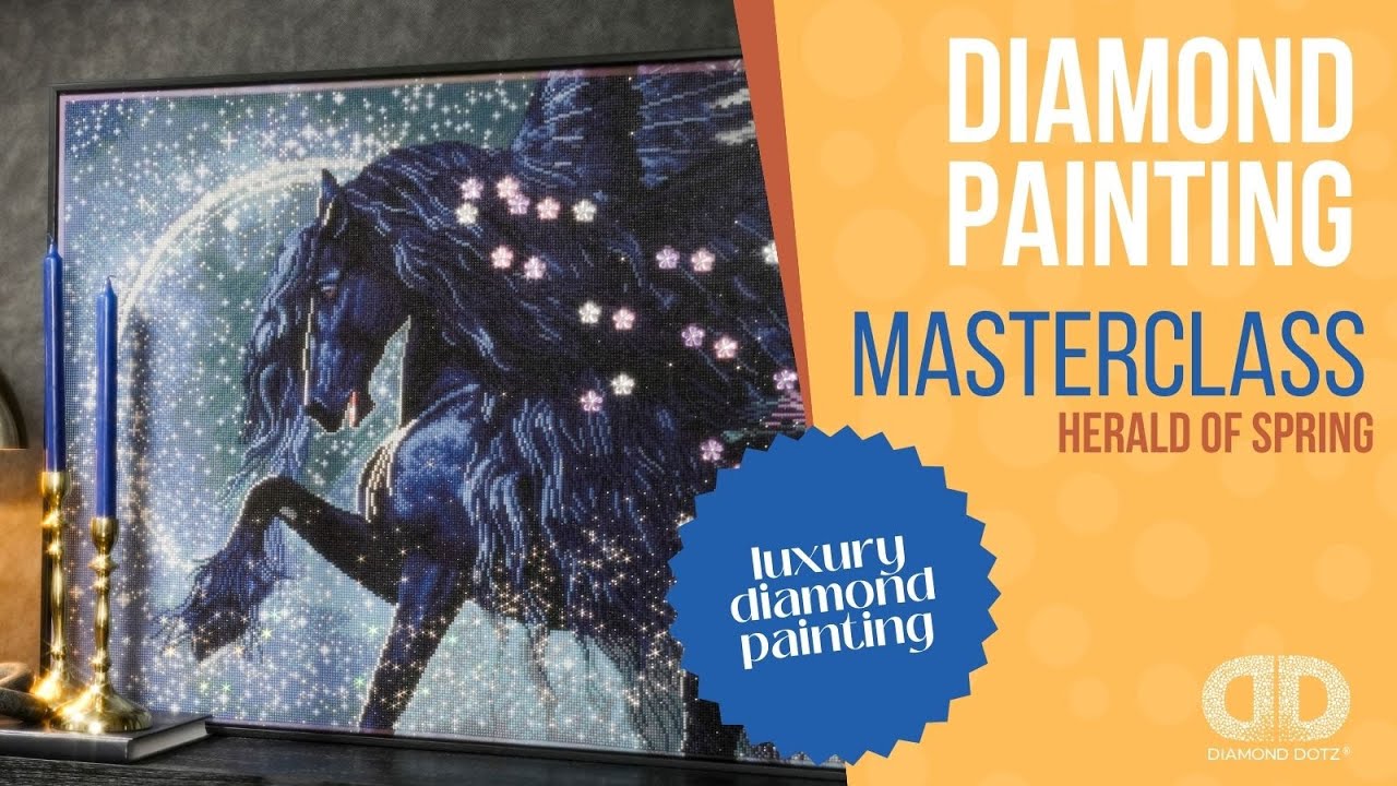 Advanced Diamond Painting: Herald of Spring DIAMOND DOTZ® Masterclass