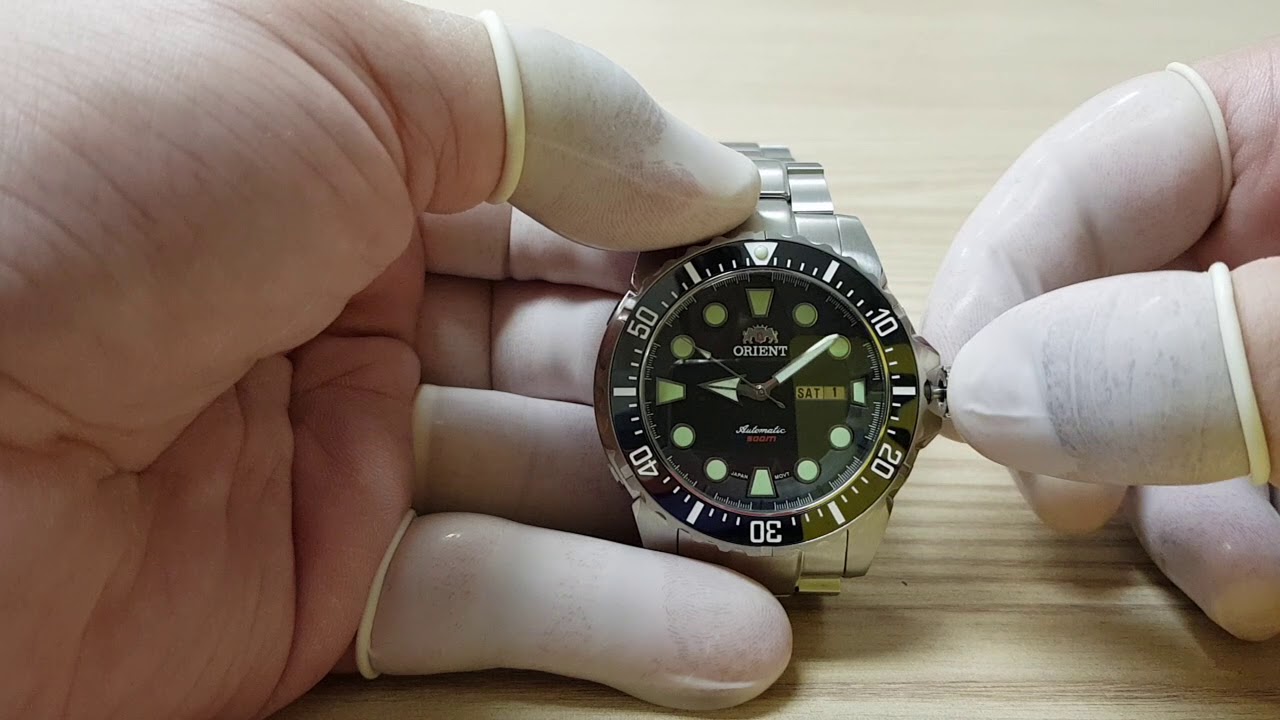 ORIENT 469SS073 - COMO ACERTAR O CALENDARIO SEMANAL.