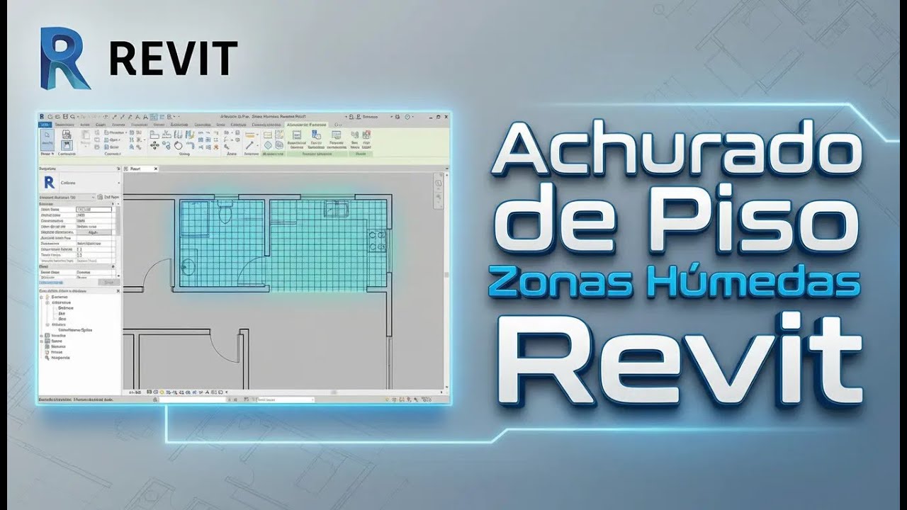 Como insertar achurado de piso para las zonas húmedas en revit