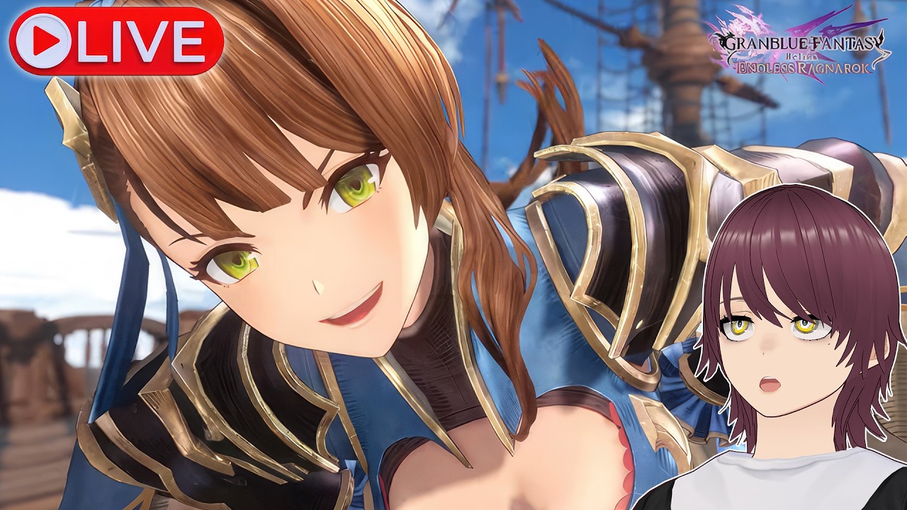 Играю в Granblue Fantasy Relink Endless Ragnarok (закрытое бета-тестирование).