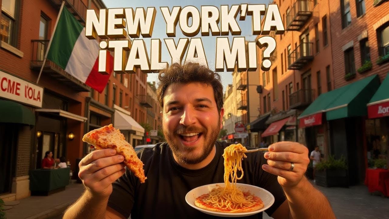 New York’un En İtalyan Sokağında Ne Yenir? | Pizza, Pasta, Cannoli Deneyimi! 🇮🇹