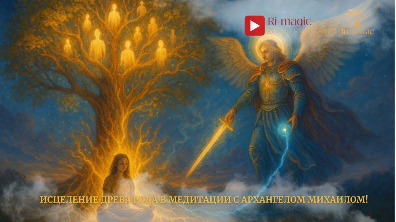 Исцеление древа Рода в медитации с Архангелом Михаилом.