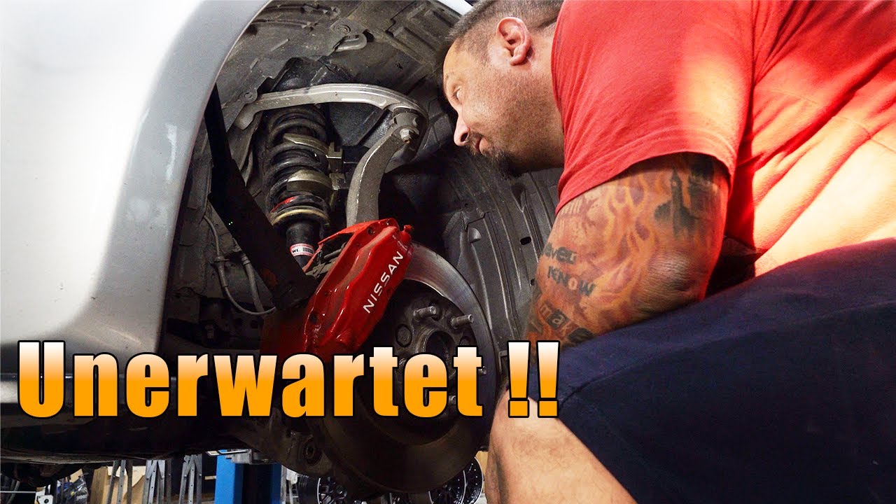 Nissan 350z Domlager / Federbeinlager vorne wechseln!!