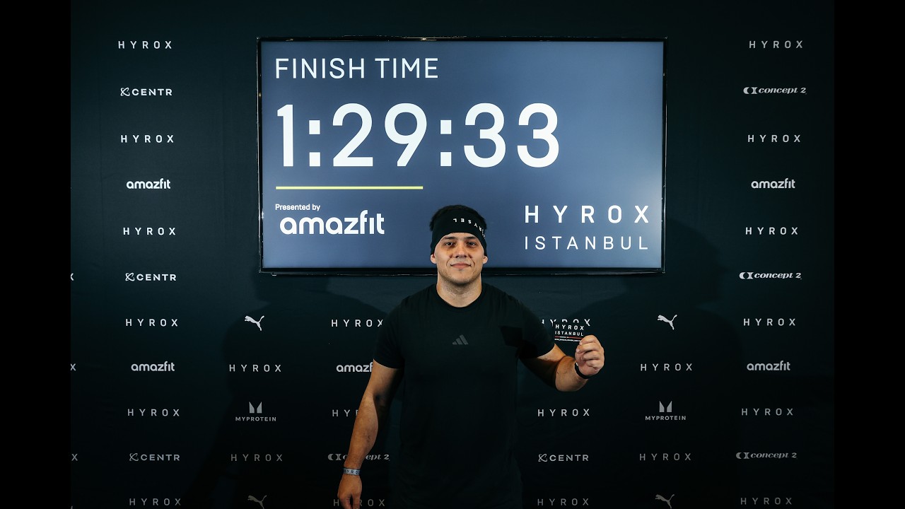 Мой первый HYROX. Большой влог. Istanbul