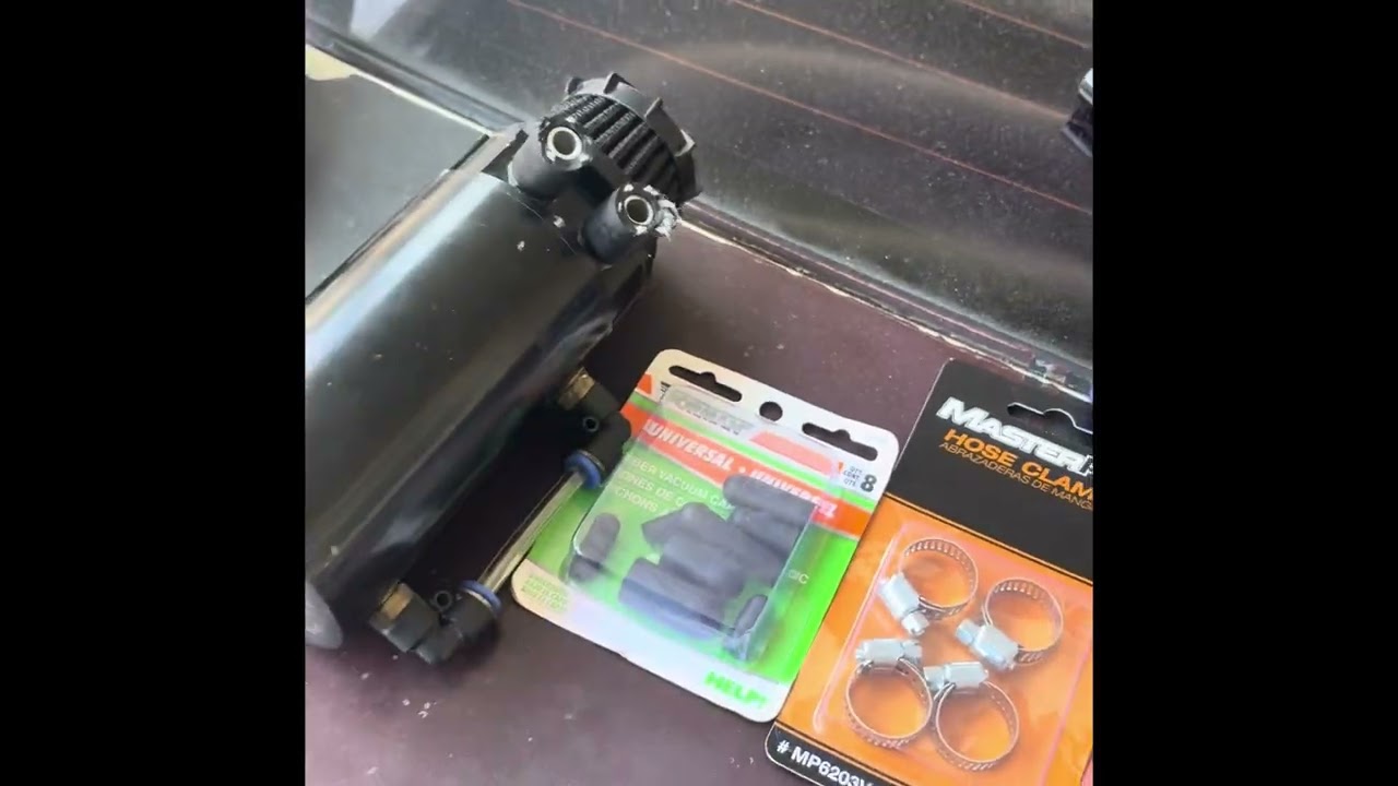 Oil catch can/pvc delete on my 1.8t Passat wagon