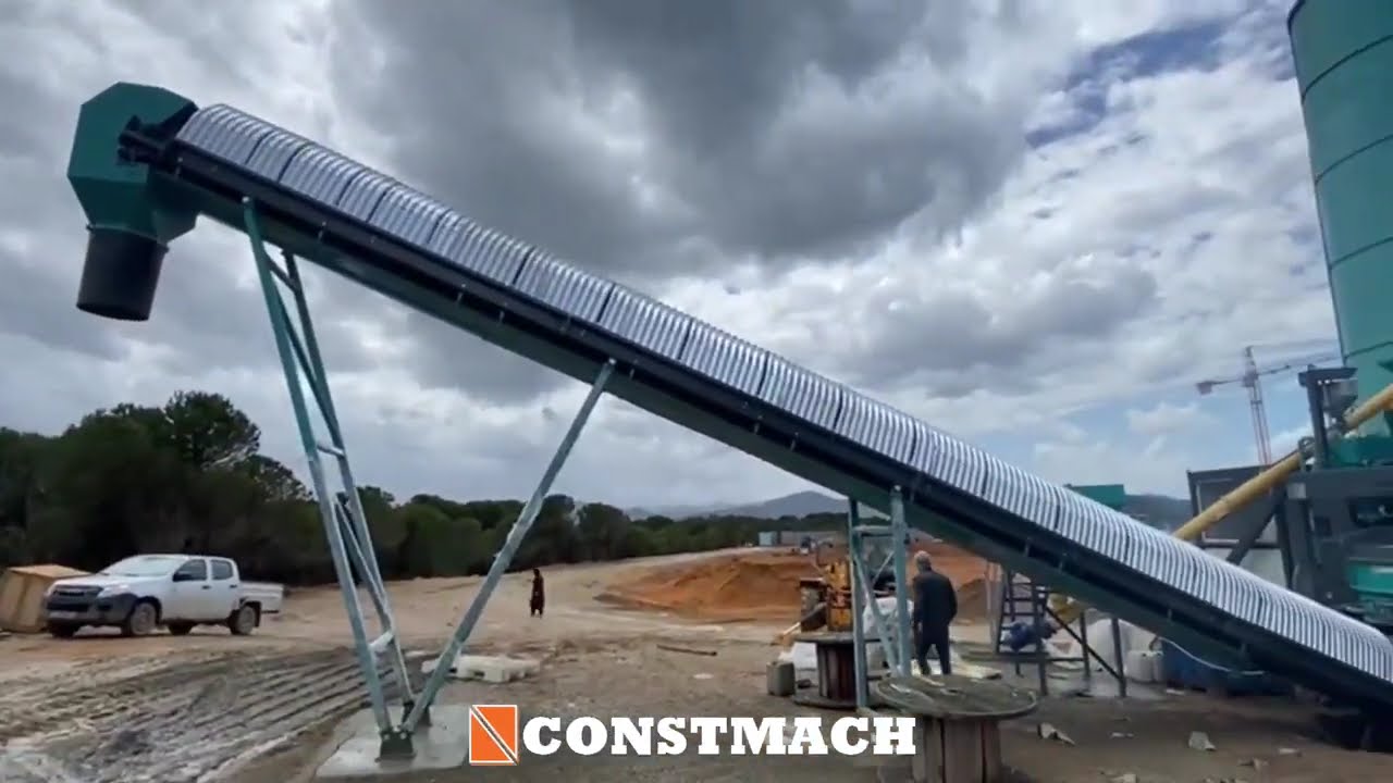 CONSTMACH MOBICOM Series Mobile & Compact Concrete Batching Plant