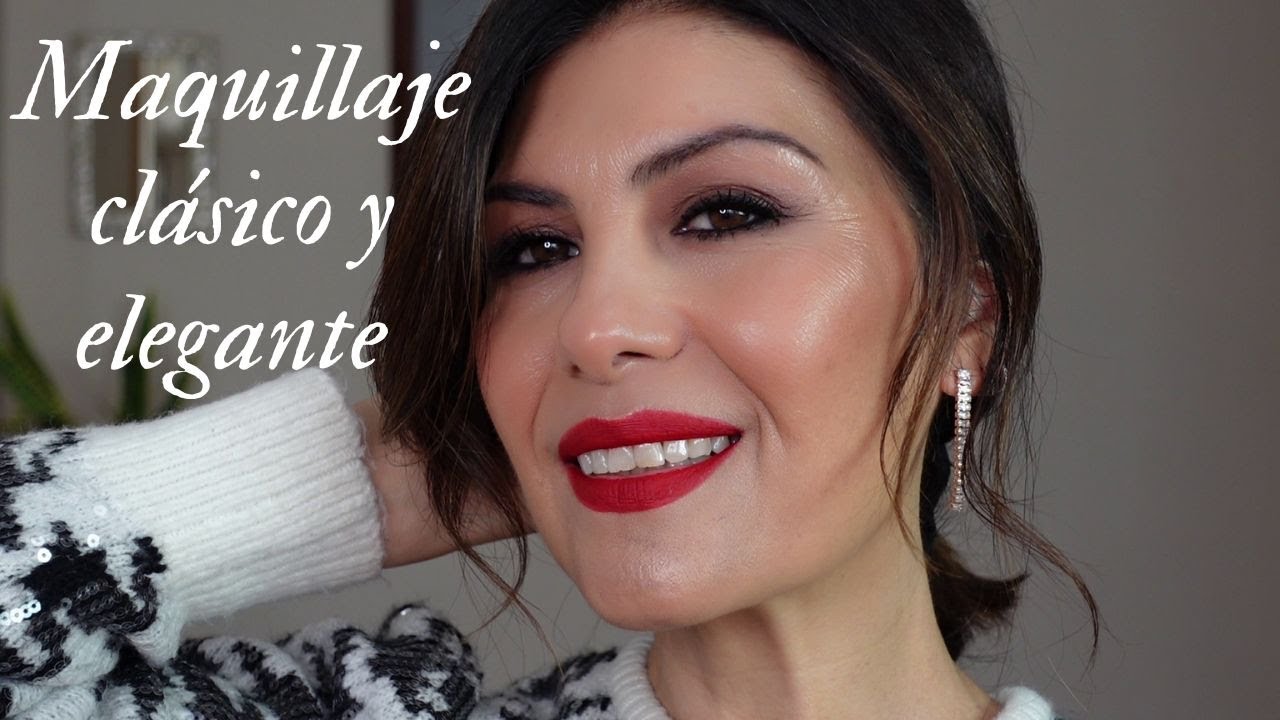 Maquillaje para eventos con labios rojos: Invitada perfecta