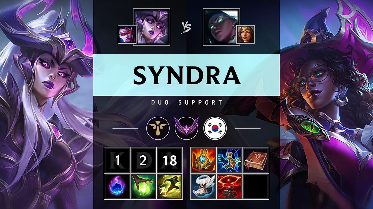 Syndra Support vs Senna - KR Master Patch 25.18