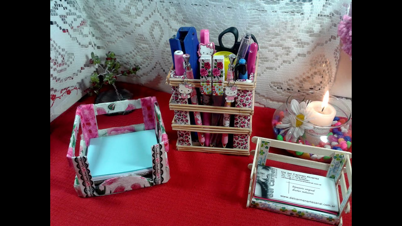 Decora con cajoncitos organizadores - DIY