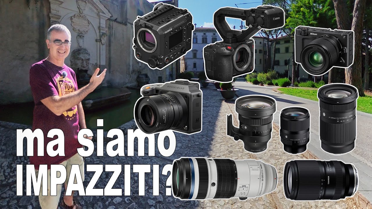 4 NUOVE Fotocamere e 5 Obiettivi IMPOSSIBILI