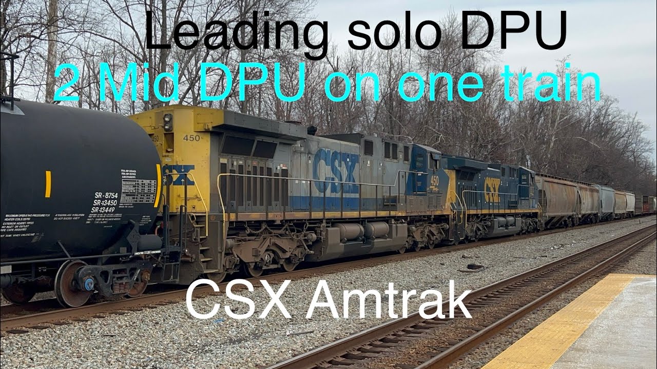 CSX Amtrak on a cold day 1/16/2026 @calebtrains2261
