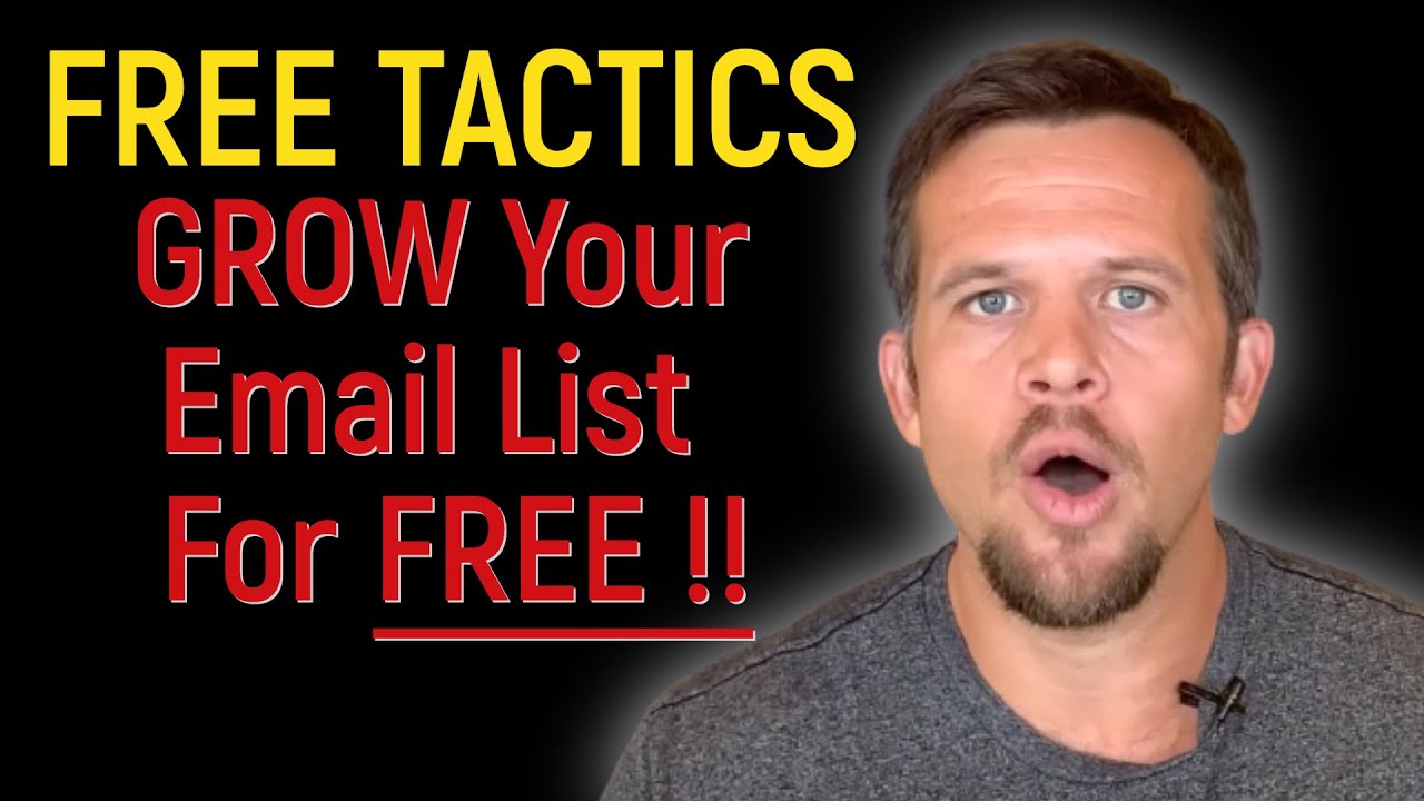 Free And Effective Email List Building Tactics For 2021