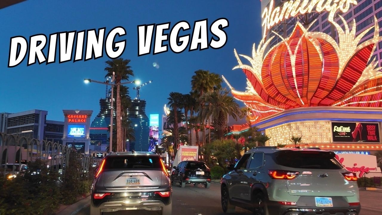 From The Fabulous Las Vegas Sign To The STRAT - Driving Vegas Strip March 2026