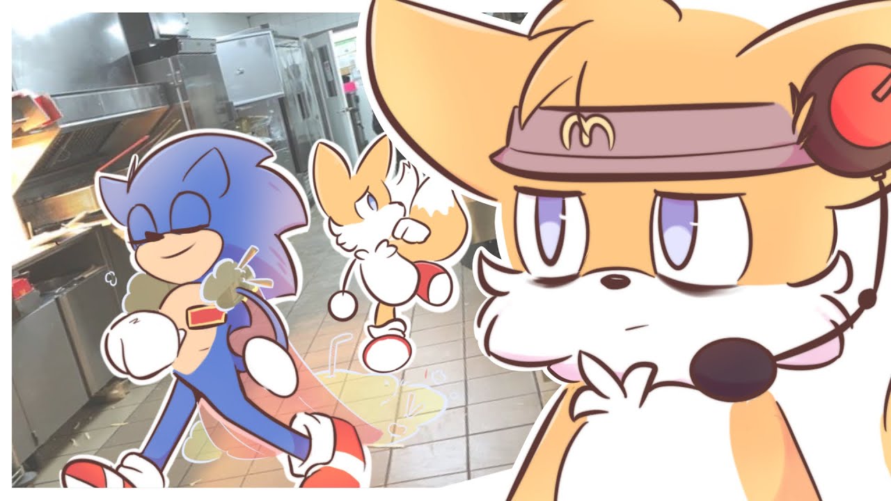 Tails works at McDonald’s (Sonic animatic)
