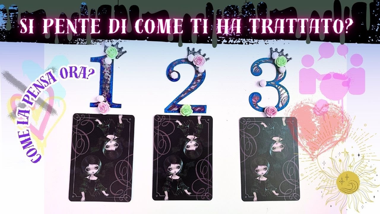 🔴 Si PENTE di come ti ha trattato? 🔴 Come la pensa ora? (Senza tempo + qualsiasi rapporto )