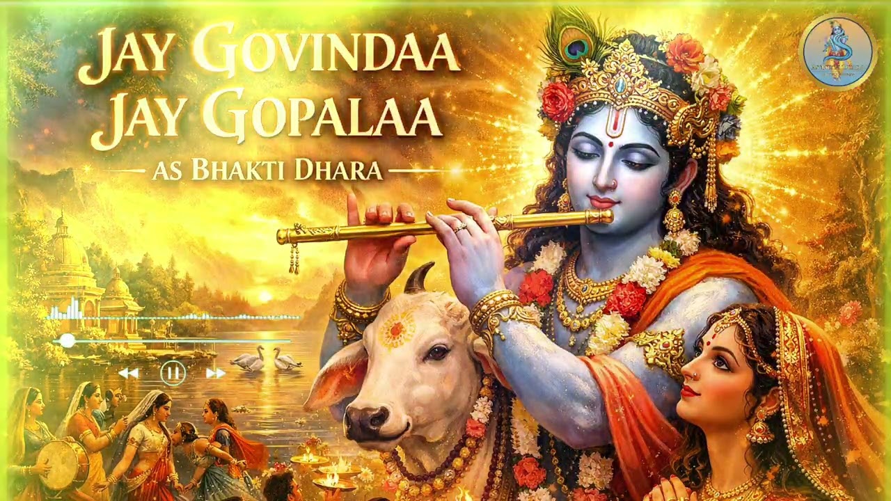 Radha Krishna Bhakti Bhajan !! Jay Gvindaa  Jay Gopalaa  Modern Bhakti Fusion 2026