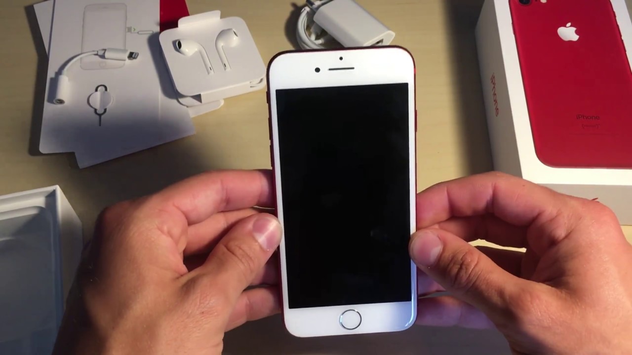 Apple iPhone 7 (red) Review Deutsch - Hands on & Software