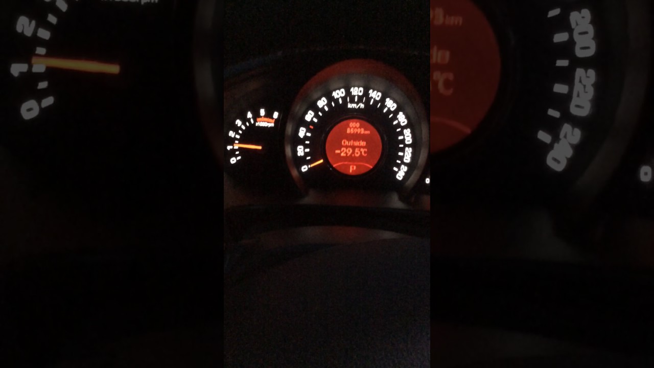Запуск Kia Sportage дизель в -30