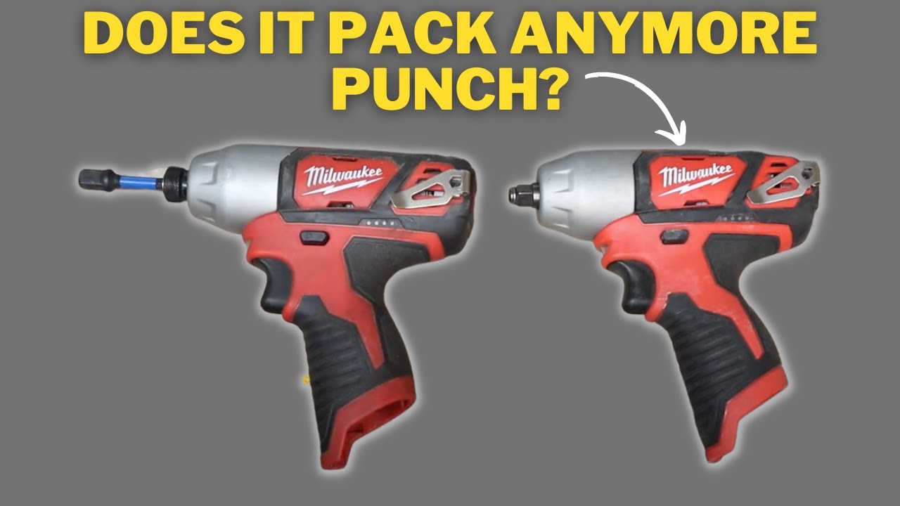 Ударный гайковерт Milwaukee M12 1/4 дюйма и ударный гайковерт M12 3/8 дюйма — есть ли разница?