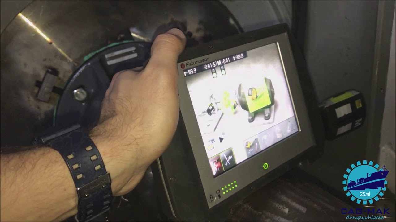 Yeni Nesil Teknoloji Lazer ile Şaft Hizalama / Shaft Alignment with Newage Laser Technology