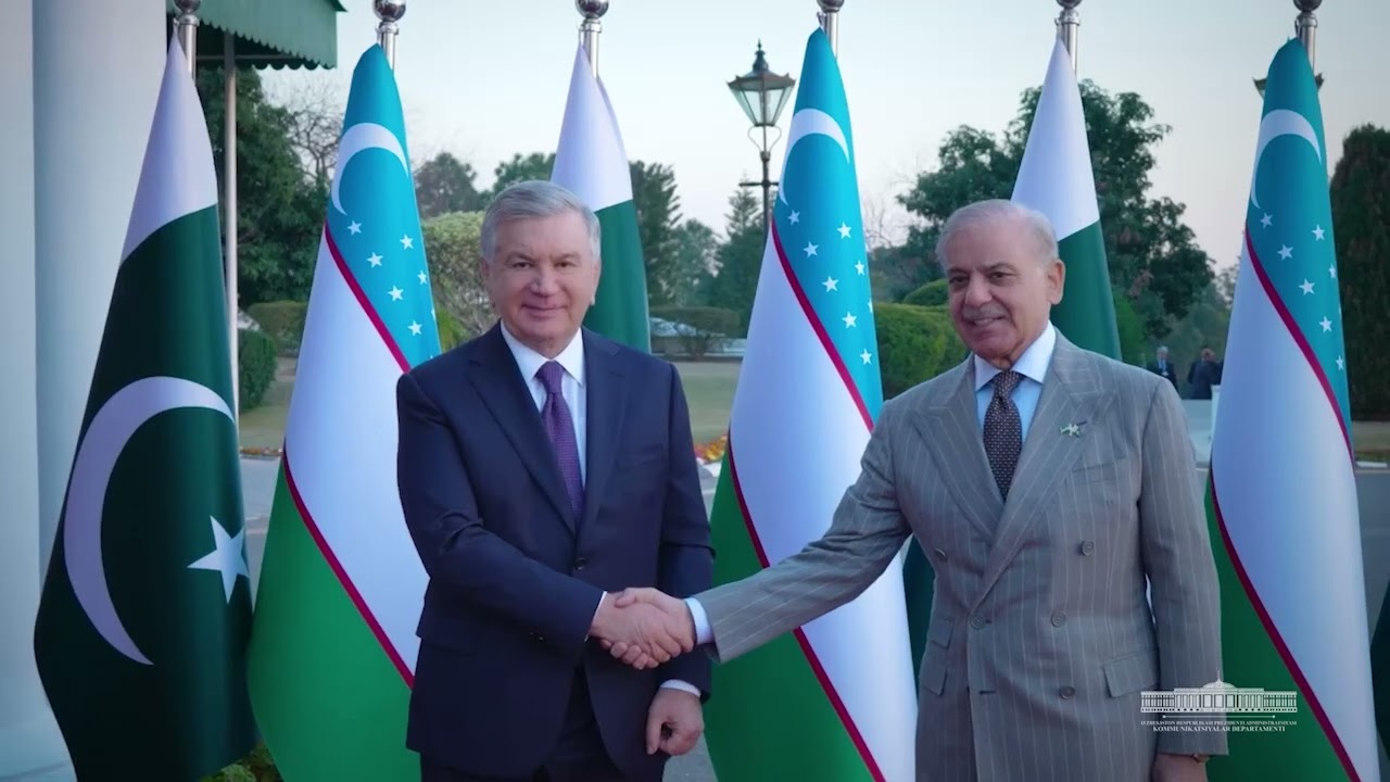 Shavkat Mirziyoyevning Pokistonga davlat tashrifi...