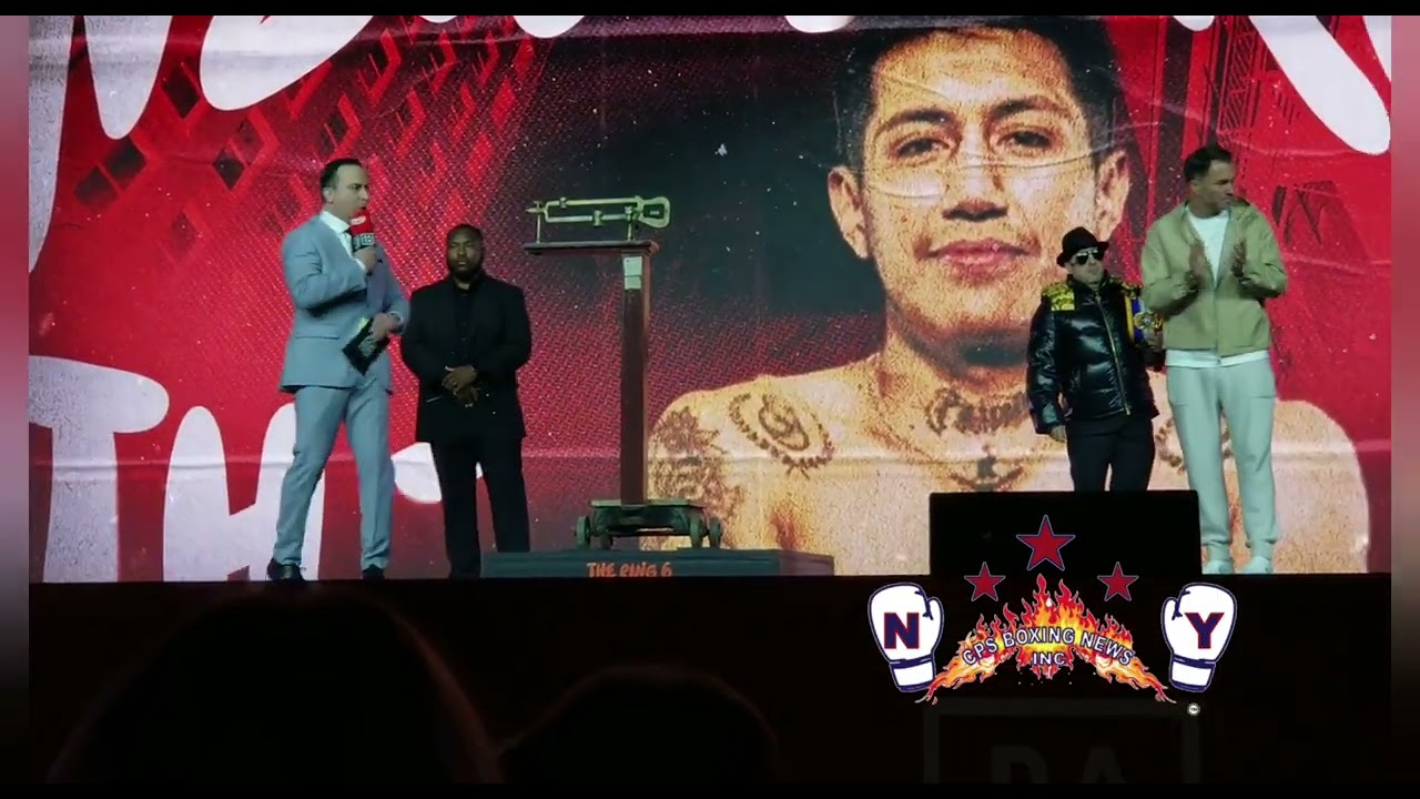 Teofimo Vs Shakur |UNDER CARD |Ziyad Almayouf vs Kevin Castillo Weigh-ins