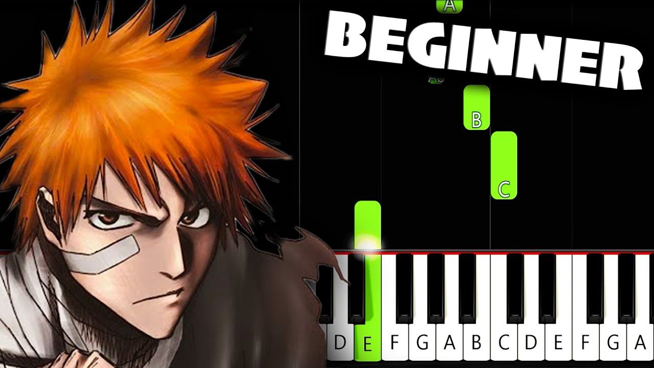 Never Meant To Belong (Bleach OST) - BEGINNER Piano Tutorial