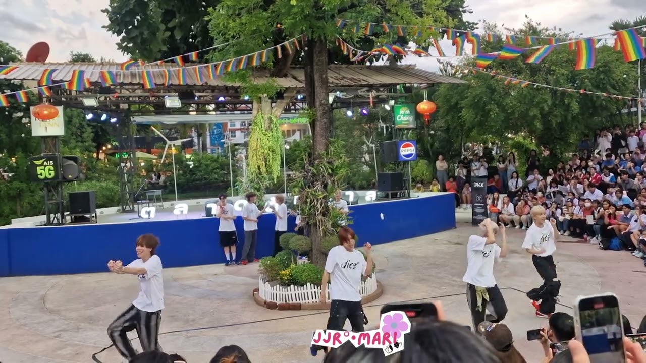DICE - แฟนพันธุ์ท้อ @ ตลาดต้นตาล ขอนแก่น #DICE_ONTHERUN