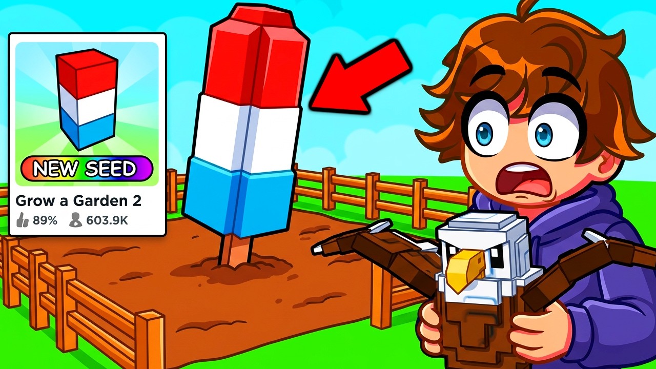 NEW 4TH OF JULY UPDATE! in GROW a GARDEN 2