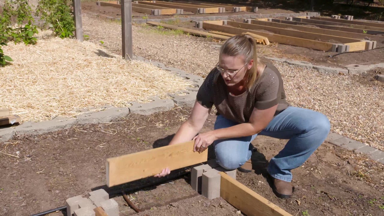 DIY Raised Beds with Planter Wall Blocks