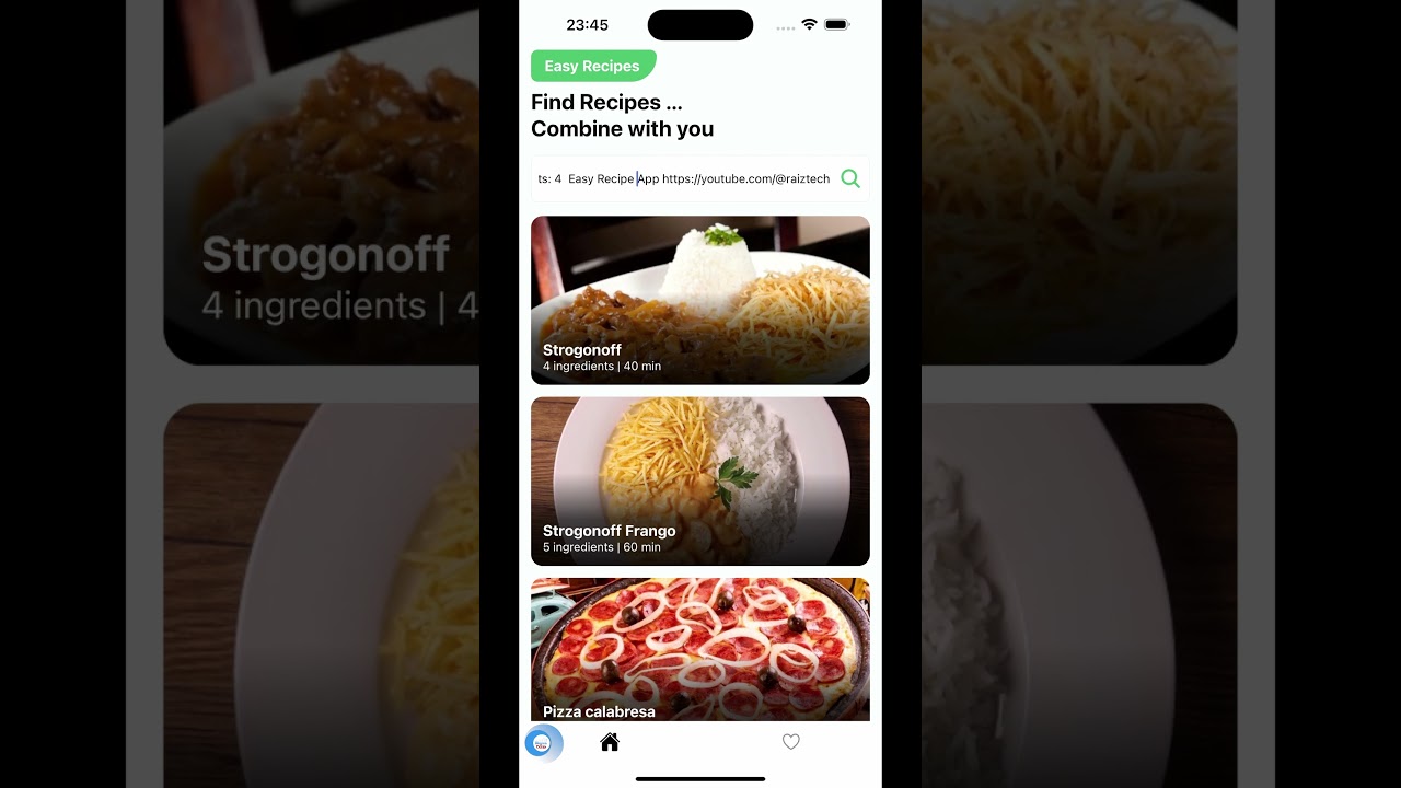 Easy Recipes - List, Search and Favorites