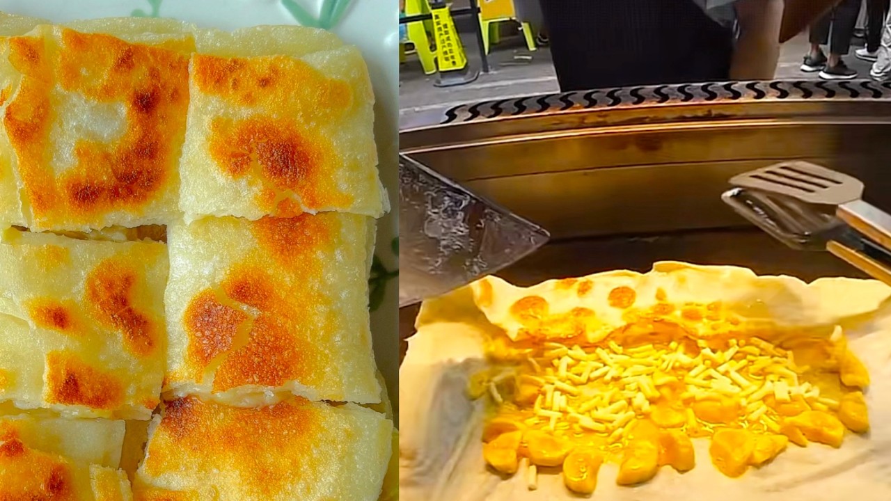 Live stream of cooking, Cooking roasted banana pies. street food.