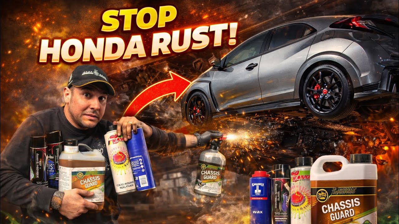 Honda Civic FK2 Type R Under Body Rust Treatment/Prevention Tutorial